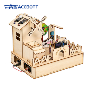 ArduinoグラフィカルプログラミングDIY電子ロボット用ACEBOTTESP32IoTスマートファームスターターキット - Product Image 4