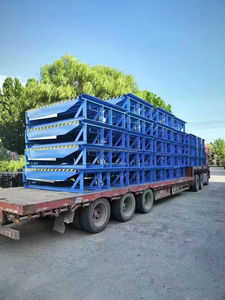 איכות פרימיום WLDQ-12 דגם 12t dock נייח עם גודל פלטפורמה 2130*2300 מ "מ עבור הספק המפעל Ramp
