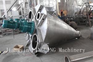 Ky Trung Quốc bất đối xứng hình nón thiết kế thực phẩm chế biến hóa chất giá cả cạnh tranh shj loạt Twin vít xoắn ốc Mixer - Product Image 5