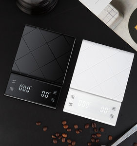 Profession elle Waage LED-Bildschirm Haushalts-Timer 3kg/0,1g Kaffee waage KC200 digitale kleine Waage für Kaffee - Product Image 1