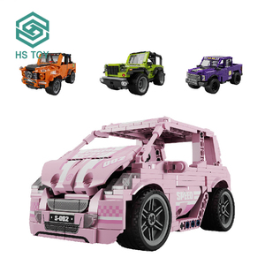 HS <strong>2</strong>.4Ghz Intelligent <strong>Programing</strong> DIY STEM Educational Building Block Kit Mobile App Control Car With 395PCS - Product Image 1
