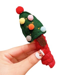 Dễ Thương Giáng Sinh Cây Tóc Phụ Kiện Cho Cô Gái Tóc Đàn Hồi Quan hệ & Sợi Dây Điện Thoại Trẻ Em Của Đường Dây Tóc Tóc Ban Nhạc Cho Trẻ Em - Product Image 5