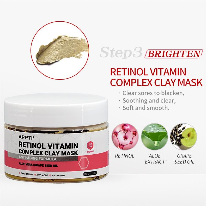 Masque Argile Complexe Rétinol & Vitamine