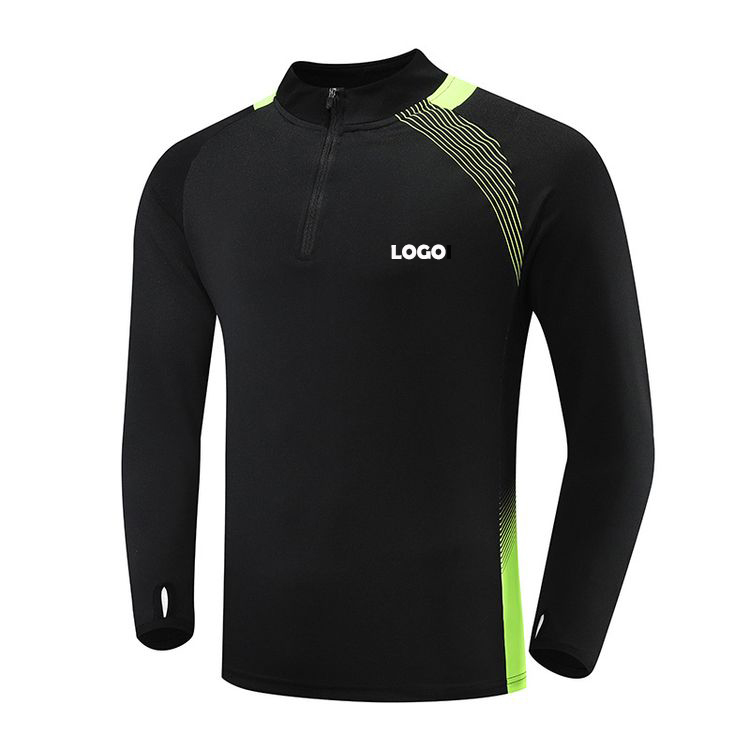 Top de chándal de fútbol negro B