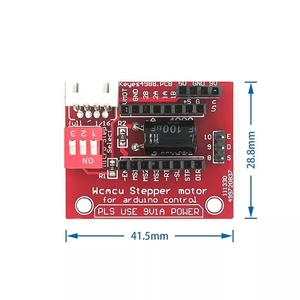 Neue 42 Schrittmotortreiber-Erweiterungs karte DRV8825 A4988 3D-Druckersteuerungsabschirmmodul für Arduino R3-Rampen 1.4 DIY Kit One