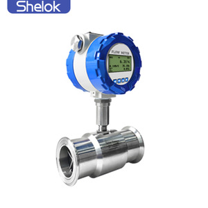 Ip67 2 Digital tipo caudalímetro electrónico Gas combustible líquido agua Rs485 turbina caudalímetro - Product Image 2
