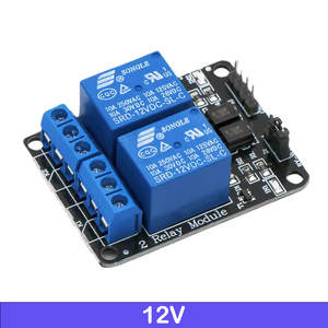 5V 12V Relais modul 2-Kanal-Triggerplatinenabschirmung mit niedrigem Pegel und Optokoppler-Relais ausgang für PIC AVR ARM MCU - Product Image 6