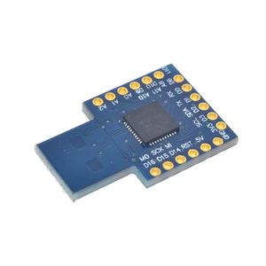Mini Micro ATMEGA32U4-Modulplatine Kompatibles Pro Micro-Mikrocontroller-Modul 5V 32KB 2,56 KB 1024KB
