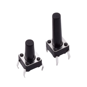 PCB Dip Electric 6x6 Momentaner mechanischer Berührungs schalter 4pins 6.2x6.2 Short Touch Tact Druckknopf schalter - Product Image 1