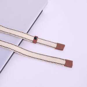 Cordón de cordón de plata tubo retráctil para cordón jacquard cintura elástica Cordón de ajuste - Product Image 5