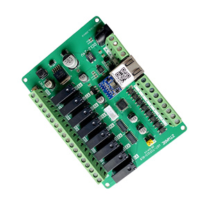 8CH Relais Ethernet RS485 Netzwerk-E/A-Modul Modbus RTU 8-Kanal-Relais-Eingang/Ausgang TCP/IP/RS485-Controller für biometrischen Zugriff