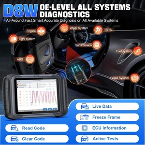 2025 strumento di diagnostica automatica a sistema completo WIFI XTOOL D8W con codifica ECU programmazione di chiave di prova attiva 38 reset possono supporto per DOIP FD - Product Image 5