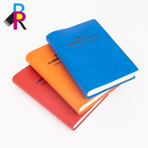 定制高品质时尚设计皮革装订全彩印刷硬皮PU皮革书 - Product Image 4