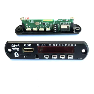 Para Bluetooth 5,3, módulo receptor estéreo de circuito sin pérdidas, altavoz de coche, pantalla de colores de Audio, MP3 para placa decodificadora Bluetooth FM - Product Image 1