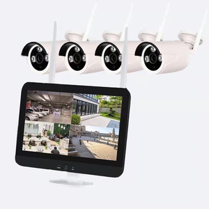 10.1インチ液晶キット4ch8チャンネル1080PWifi CCTV NVRキット4カメラ2mp自動追跡Ptzドームカメラキットワイヤレスセキュリティシステム - Product Image 6