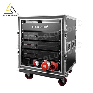 Professional 4-Channel Audio Sound DJ Power Amplifier La12x <strong>Class</strong> D with PW6II Power Distributor 3 Pcs Set 4ohm &amp; 8ohm Impedance - Product Image 4