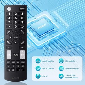 Insignia tv'ler için hepsi bir arada NS-RC4NA-18 evrensel uzaktan kumanda programlama gerektirmez (Insignia Fire TV hariç) 4 tasarım