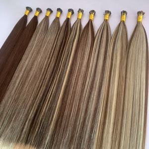 Chinese <strong>Remy</strong> Hair I Tip Human Hair Extensions Piano /Mixed Color 1g/pc Wholesale <strong>Remy</strong> Double Drawn - Product Image 5