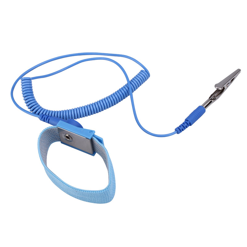 Anti Static ESD Wrist Strap Elastic Band With Clip For Sensitive Electronics Repair Work Tools