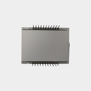 4 haneli 7 segmentli ekran yansıtıcı lcd ekran 2.3 inç beyaz 7 segment gerilim ölçer uygulaması 22 pin konnektör