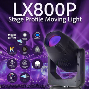 Hot bán LQE lx800p 500W-1000W LED CMY CTO 5-50 Zoom 21000 LM DMX512 chùm/Spot/rửa/hồ sơ di chuyển đầu ánh sáng cho sân khấu - Product Image 2