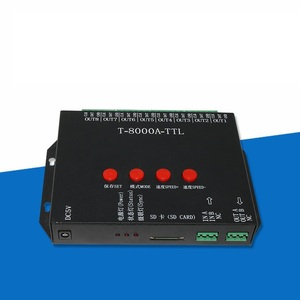T-8000A-TTL 8-портовый контроллер SD-карты программируемый DMX512 полноцветный контроллер - Product Image 4