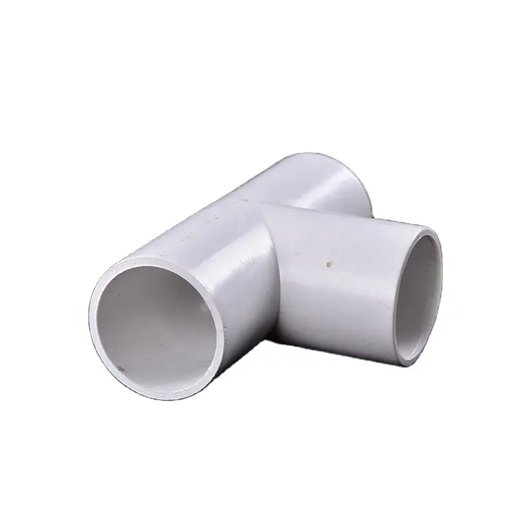 Langli Factory Supply White Or Black Plastic Enclosure Electrical Conduit Series Pvc Pipe 20/25 Mm Tee Elbow Pipe Fittings