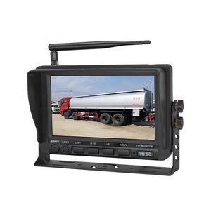 Vehicle HD Wireless Waterproof IR-CUT Backup Camera 7'' 2.4GHz <strong>LCD</strong> Monitor <strong>System</strong> - Product Image 3