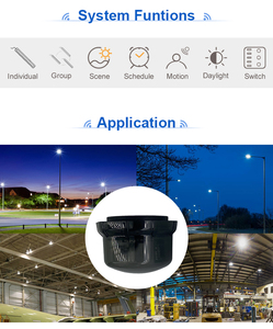 ZigBee-controlador de atenuación Zhaga, 0-10V, con sensor de movimiento de microondas o de luz diurna, sistema de control de atenuación inteligente - Product Image 2