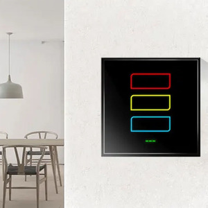 Gli interruttori intelligenti Touch con interruttore elettrico Zigbee di nuovo sviluppo funzionano con Alexa Google home OEM 1/2/3/4 interruttore intelligente
