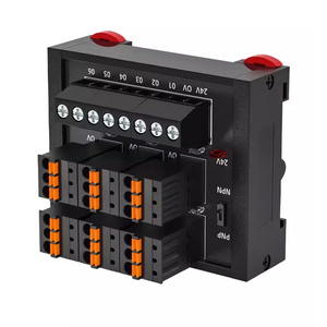 PLC sensore morsettiera 2 fili 3 fili NPN interruttore di prossimità PNP ingresso morsettiera S084-2 4/6/8/12/16 molla PLC - Product Image 1