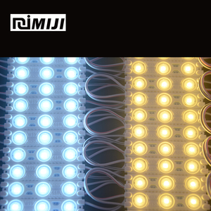 6013 Stander 3 LED şerit 12V su geçirmez SMD 1.5 modülü 20 modülü paketi ile Stereo kızdırma kelime manzara düzeni için sıcak beyaz işareti - Product Image 6