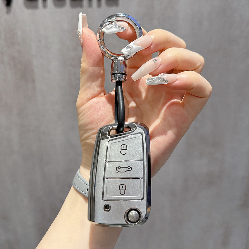 Silver+Key Ring