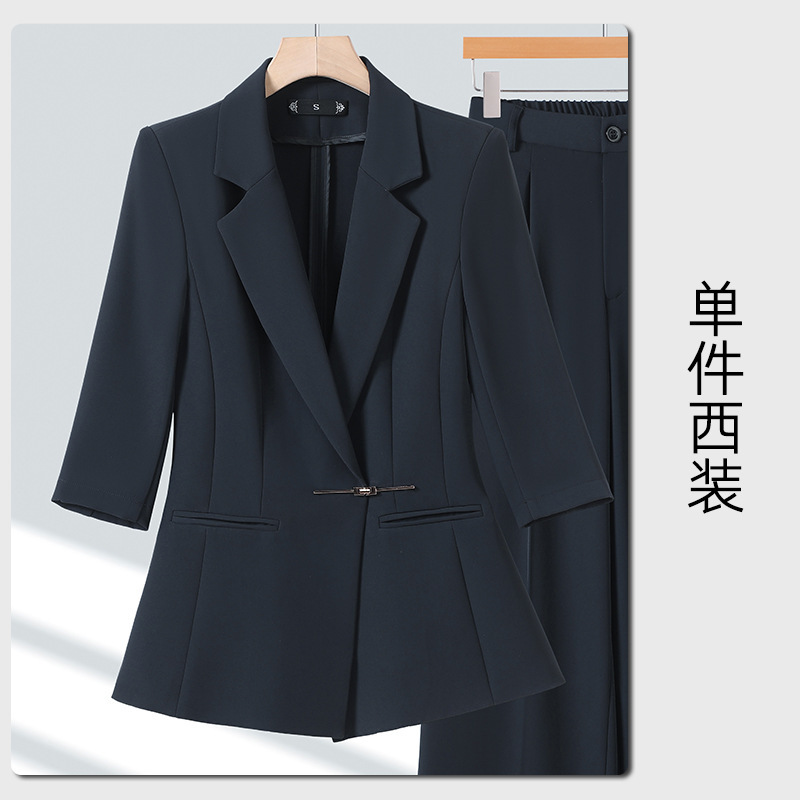 Black single-piece suit