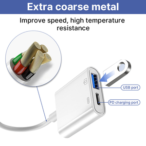 Convertitore OTG multifunzionale per telefono di tipo c USB3.0 plus ricarica del lettore del disco U alla chiave del mouse - Product Image 6