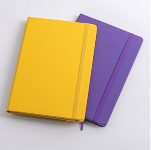 Cross-border A5 Elastic Strap Notepad Simple Pu Business <strong>Notebook</strong> Full Horizontal Line Inner Page Diary Book Spot - Product Image 6