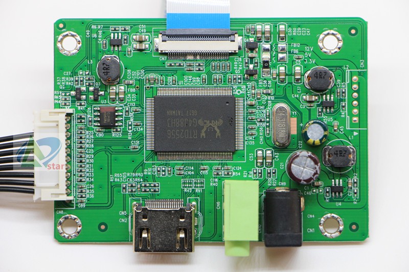 HD Control LCD driver board + 13.3 "capacitive touch assembly+LCD 1920 x1080 IPS LCD screen DIY kits Module Car Raspberry Pi 3