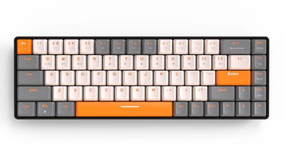 2,4 Ghz inalámbrico RGB retroiluminado 68 teclas Teclado mecánico Intercambio en caliente Interfaz USB recargable Nueva aplicación de escritorio - Product Image 6