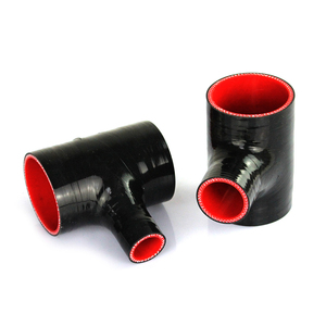 ท่อซิลิโคนรูปตัว T สำหรับ bov Coupler อะแดปเตอร์อินเตอร์คูลเลอร์ชุดเทอร์โบ51-76มม. ท่อยาง T joiner ท่อ3ทาง - Product Image 3