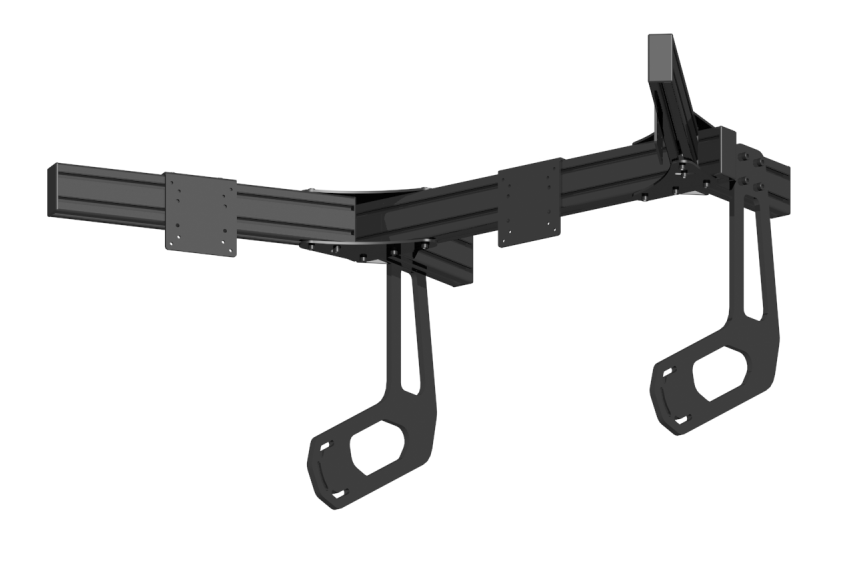 Triple Screen Monitor Stand 2