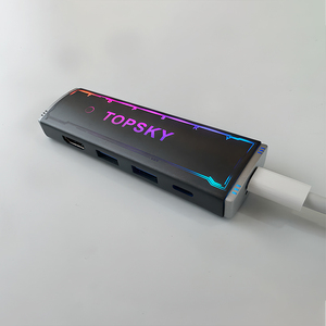 新しいスタイルRGB 5-in-1 USB Cハブ4K60HZ USB3.0/USB2.0 PD100Wマルチポートアダプター1000Mbpsラップトップおよびその他のデバイス用イーサネット - Product Image 5