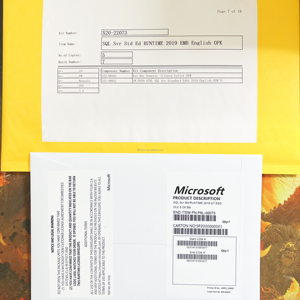 <strong>SQL</strong> Server 2022/2019 Standard Std Lifetime Online Activation <strong>SQL</strong> Server 2019/20222 ENT Enterprise DVD Full Package - Product Image 1