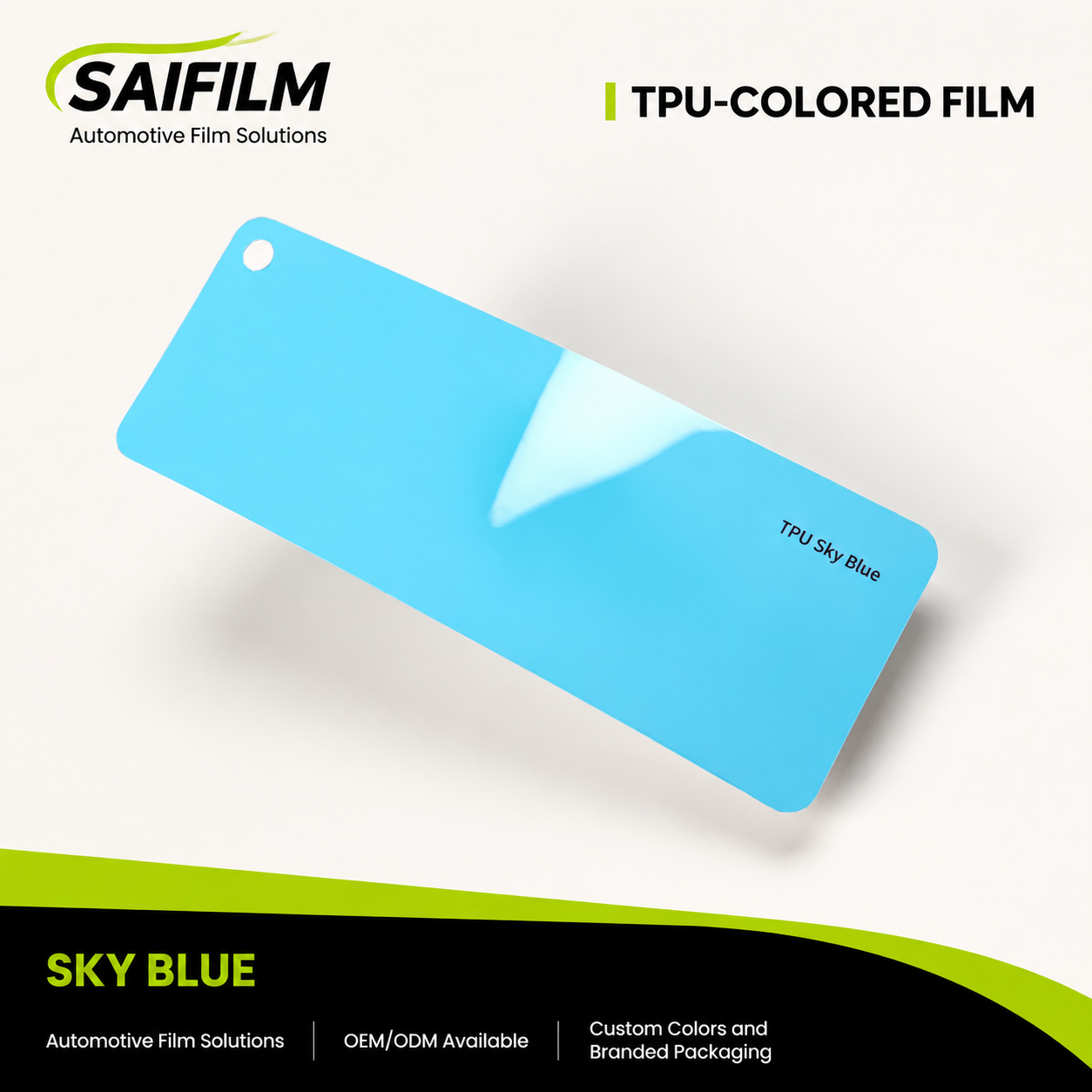 TPU azul cielo