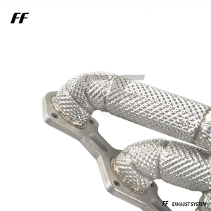 Tuning Free Flow <strong>Header</strong> for PORSCHE 911 992 3.0T 2020-2024 Heat Shield Straight Manifold <strong>Header</strong> Race Exhaust System - Product Image 5