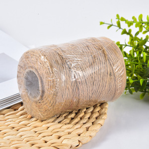 黄麻绳绳麻1-28毫米厚Diy手工编织复古麻线自然色亚麻乡村绳工艺品