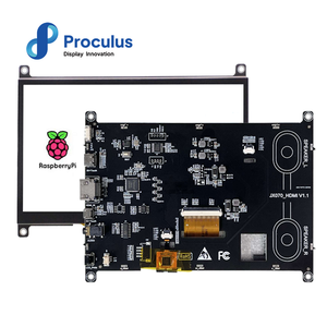 Display protulus da 7 pollici Ips HD-MI Monitor lampone Pi supporto 5 punto di tocco 1024x600 capacitivo Multi-Touch Screen Modul - Product Image 2