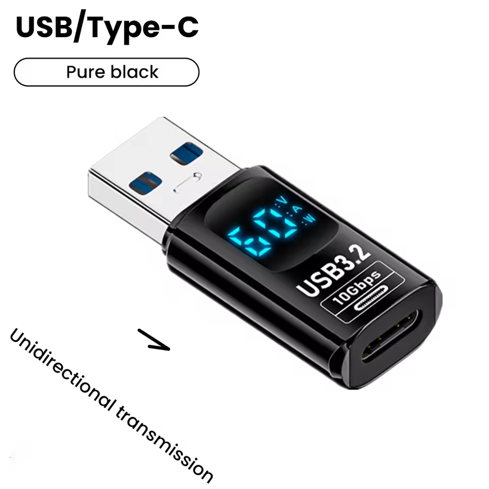 USB Macho a C Negro