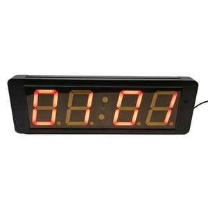 4 Zoll 4-stelliges Intervall Timer Gym Clock Crossfit Timer Remote Tabata Timer Sport uhr - Product Image 3