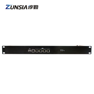 Pfsense firewall 1U montaje en rack computadora de 19 pulgadas con 4Lan Puerto computadora de red Atom D2550 N2800 procesador firewall Router - Product Image 3