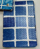 Bleu --- Grande mosaïque antidérapante